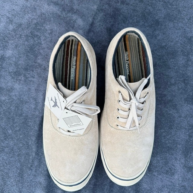 Hush Puppies New Mens Suede Sneakers Boat Shoes Preppy Academia Classic Size 12 — image 6 of 7
